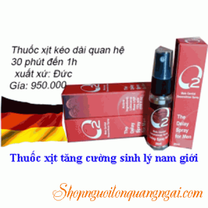 CHAI XỊT O2