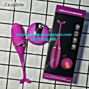 TRỨNG RUNG ĐUÔI CÁ ĐIỀU KHIỂN TỪ XA