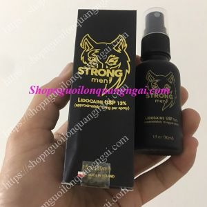 CHAI XỊT STRONG MEN